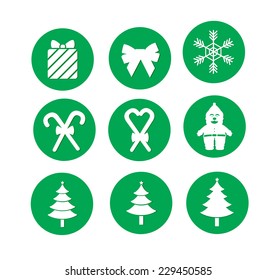 Christmas icons 