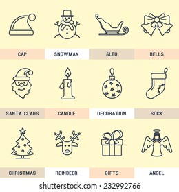Christmas icons