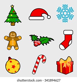 Christmas icons