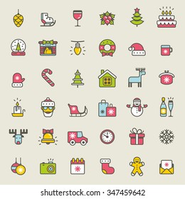 Christmas icons