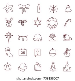 Christmas icons
