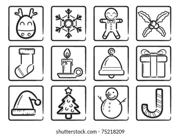 christmas icons
