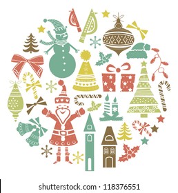 Christmas Icons collection.