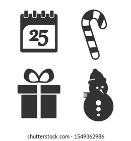 Christmas Icons Collection vector design