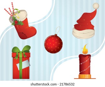 Christmas icons / elements