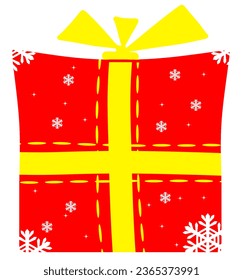 Christmas icons and ornaments. Christmas symbols and decorative elements
