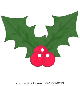 Christmas icons and ornaments. Christmas symbols and decorative elements