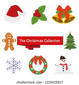 christmas icons set