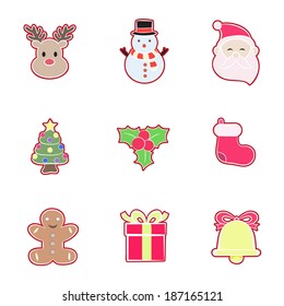 Christmas Icons set - Vector 