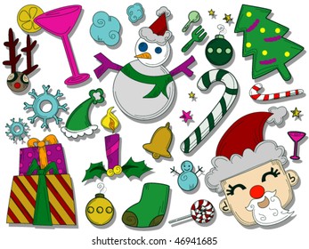 Christmas Icons - Vector