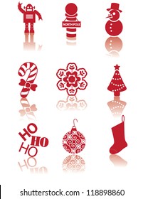 Christmas Icons Vector Set