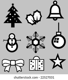 Christmas Icons-vector
