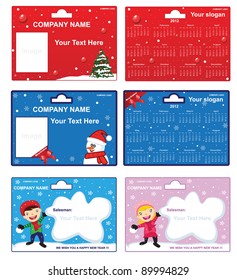 Christmas identification cards.