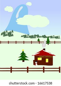 Christmas illustration.