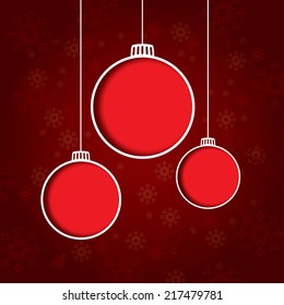 Christmas Illustration. Abstract Background.