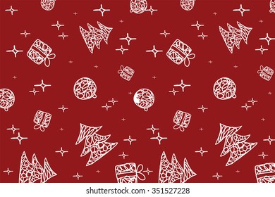 Christmas illustration, background