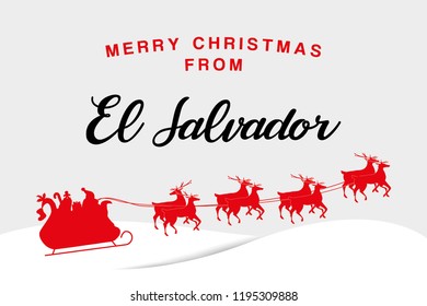 A Christmas Illustration from  El Salvador