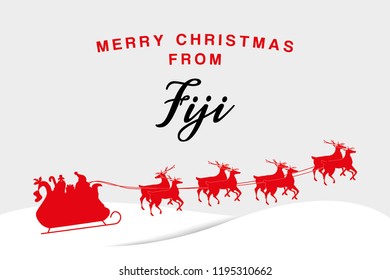 A Christmas Illustration from  Fiji