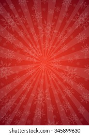 Christmas illustration the gift background