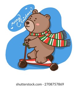 Christmas Illustration and Pattern by Tata Oliver
