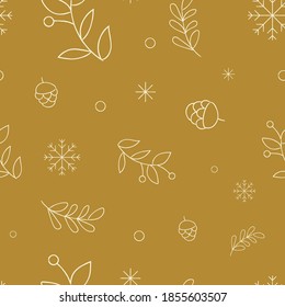 Christmas illustration pattern for Christmas festival, Holiday, celebration. 
