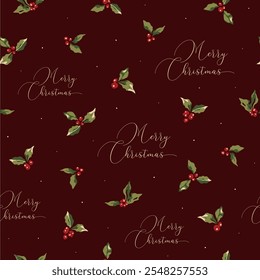 Christmas illustration series in hand drawing style