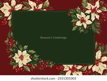 Christmas illustration series in hand drawing style