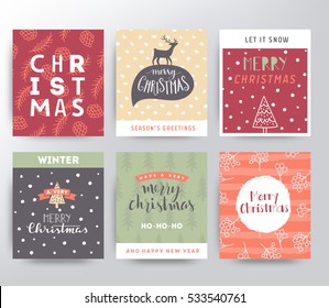 Christmas illustration set