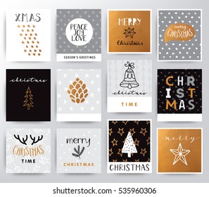 Christmas illustration set