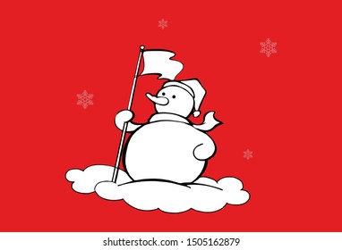 Christmas illustration and symbol for celebration 