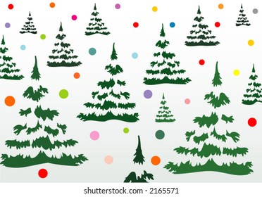 Christmas illustration. Vector.