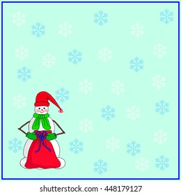 Christmas illustration. Vector.