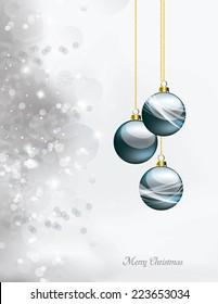 Christmas Illustration. Vector Background. Eps10.