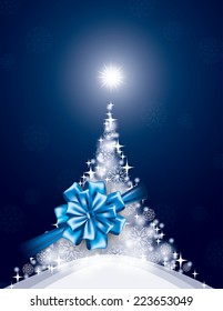 Christmas Illustration. Vector Background. Eps10.