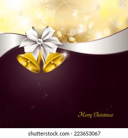 Christmas Illustration. Vector Background. Eps10.