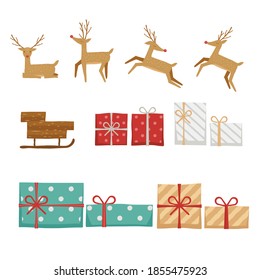 Christmas Illustration vector for celebration holiday and Christmas festival in winter.
