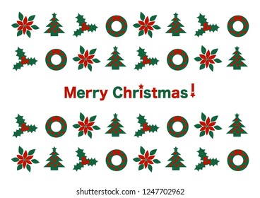 Christmas illustration.Christmas card.