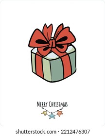 Christmas illustrations, from a set of vector color art on a transparent background "Christmas". Deer, snowman, snowflakes, Christmas toys and sweets.