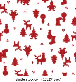 Christmas image illustration pattern,