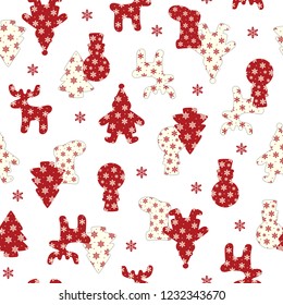 Christmas image illustration pattern,