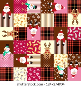 Christmas image illustration pattern,