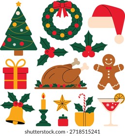 Navidades que incluyen la corona del árbol de navidad de la campana del regalo del árbol