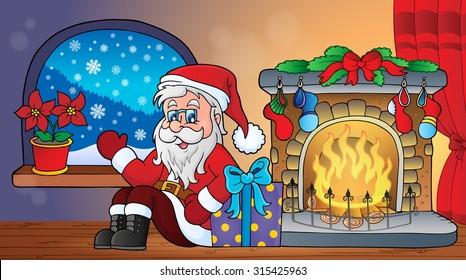 Weihnachten Hallenthema 2 - eps10 Vektorgrafik.