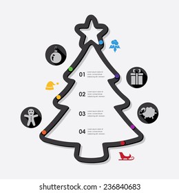 Christmas infographic