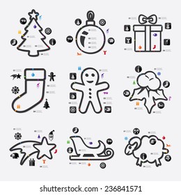 Christmas infographic
