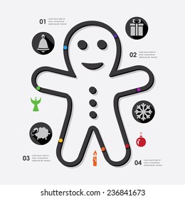 Christmas infographic