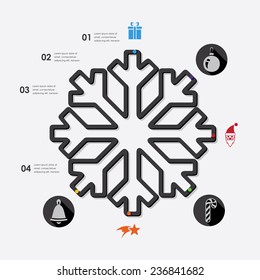 Christmas infographic