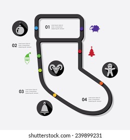Christmas infographic