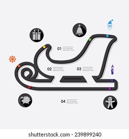Christmas infographic