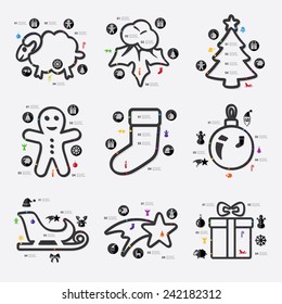 Christmas infographic